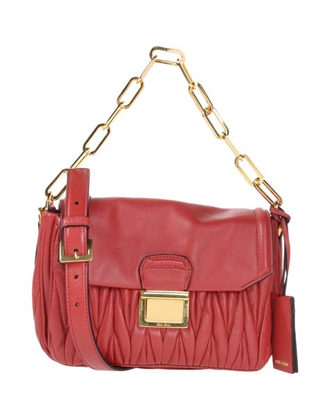 miu miu small red bag|michael miu handbags.